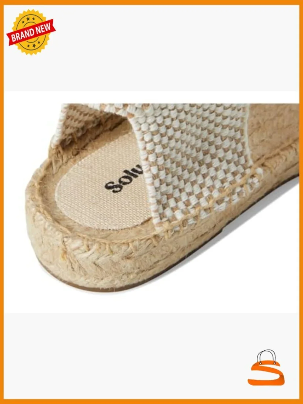 Linen lace-up espadrille sandals with jute sole and lace-up closure